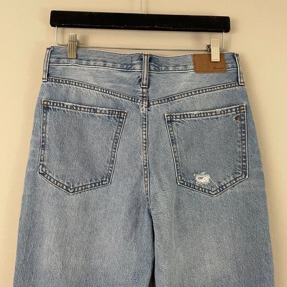 Madewell The Perfect Vintage Jean in Coope Wash Destroyed Edition Size 28 - Picture 6 of 7